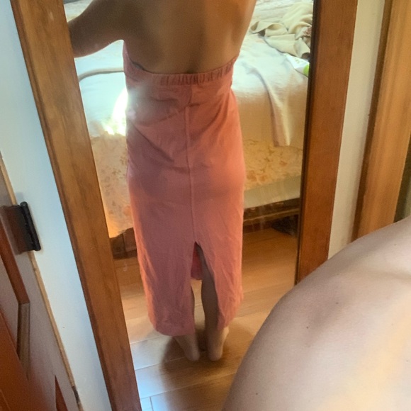 Free People Beach Cotton Strapless Dress XS - Picture 3 of 10